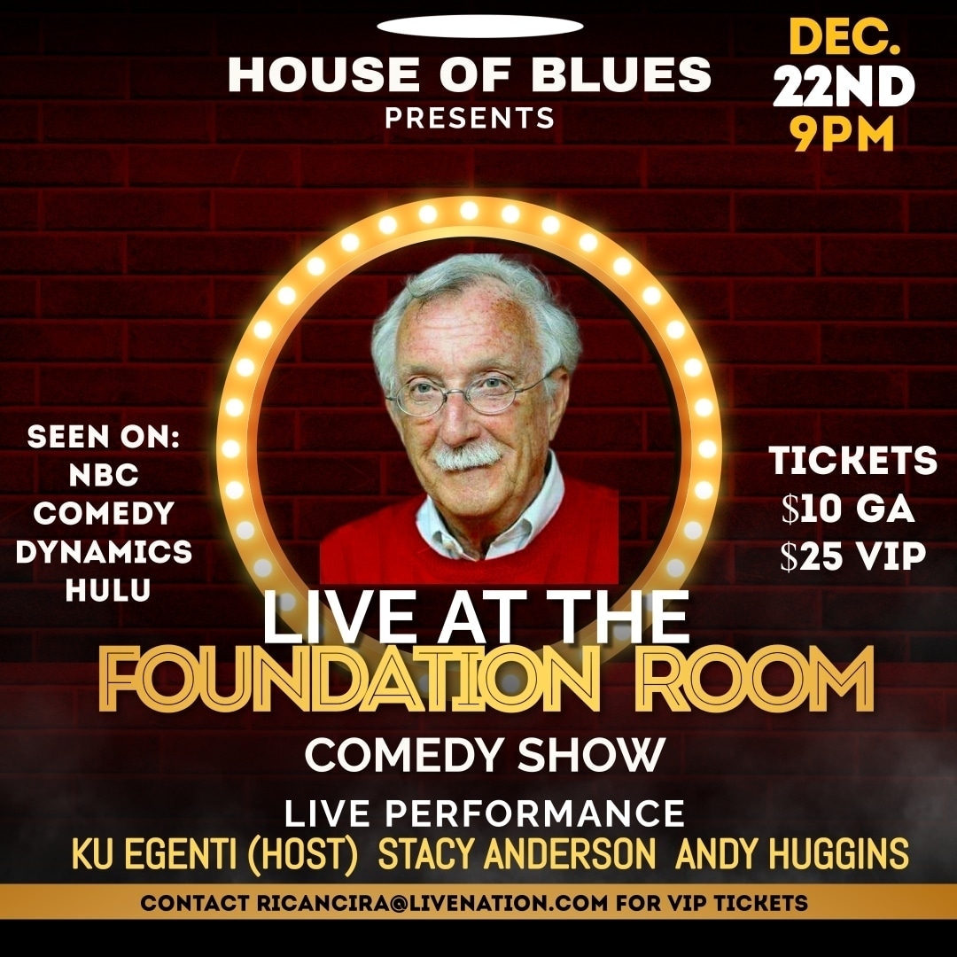 Comedy Show in the Foundation Room House of Blues Houston