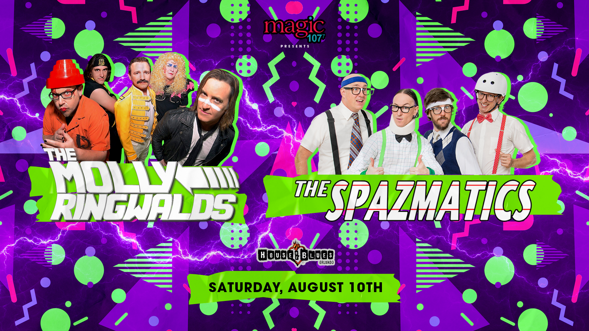 The Molly Ringwalds presented by Magic 107.7